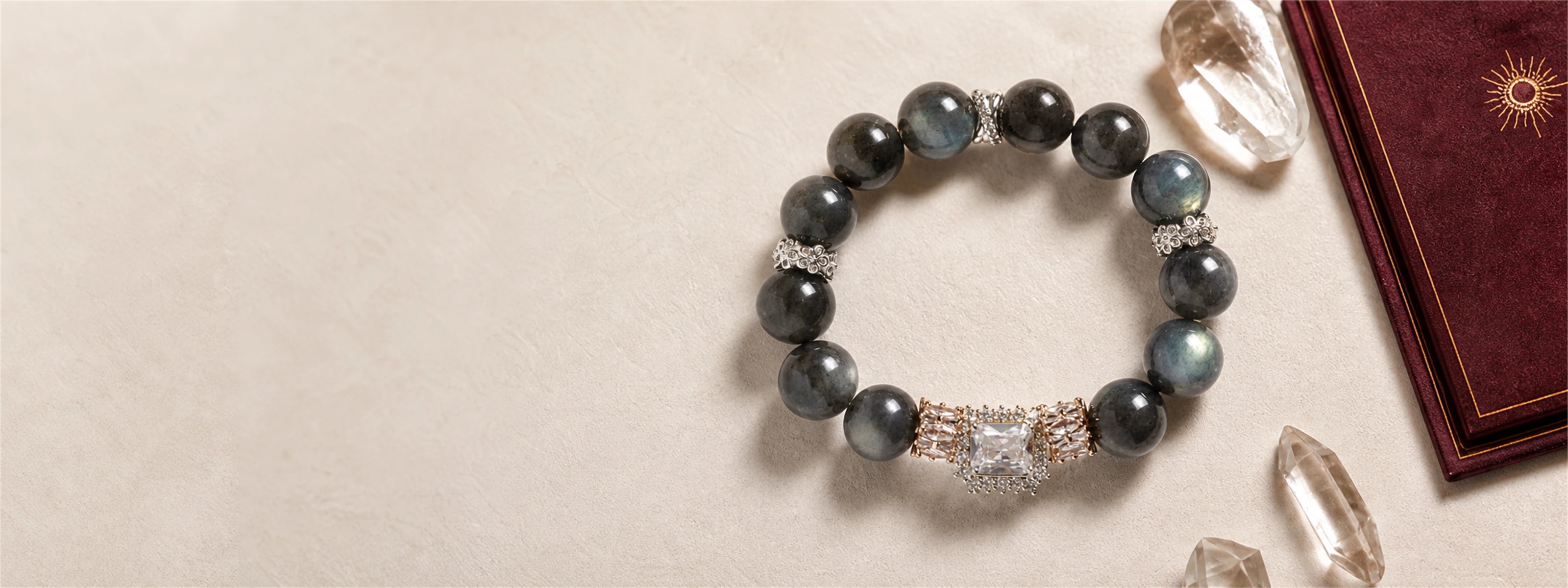 Tarot-Inspired Crystal Jewelry